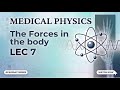 فيزياء طبية طب اسنان مرحلة اولى ( the forces in the body lec 7)