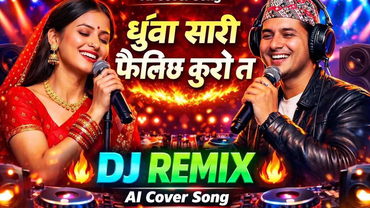 धुँवा सारी फैलिछ कुरो त | AI Cover | Male vs Fem…