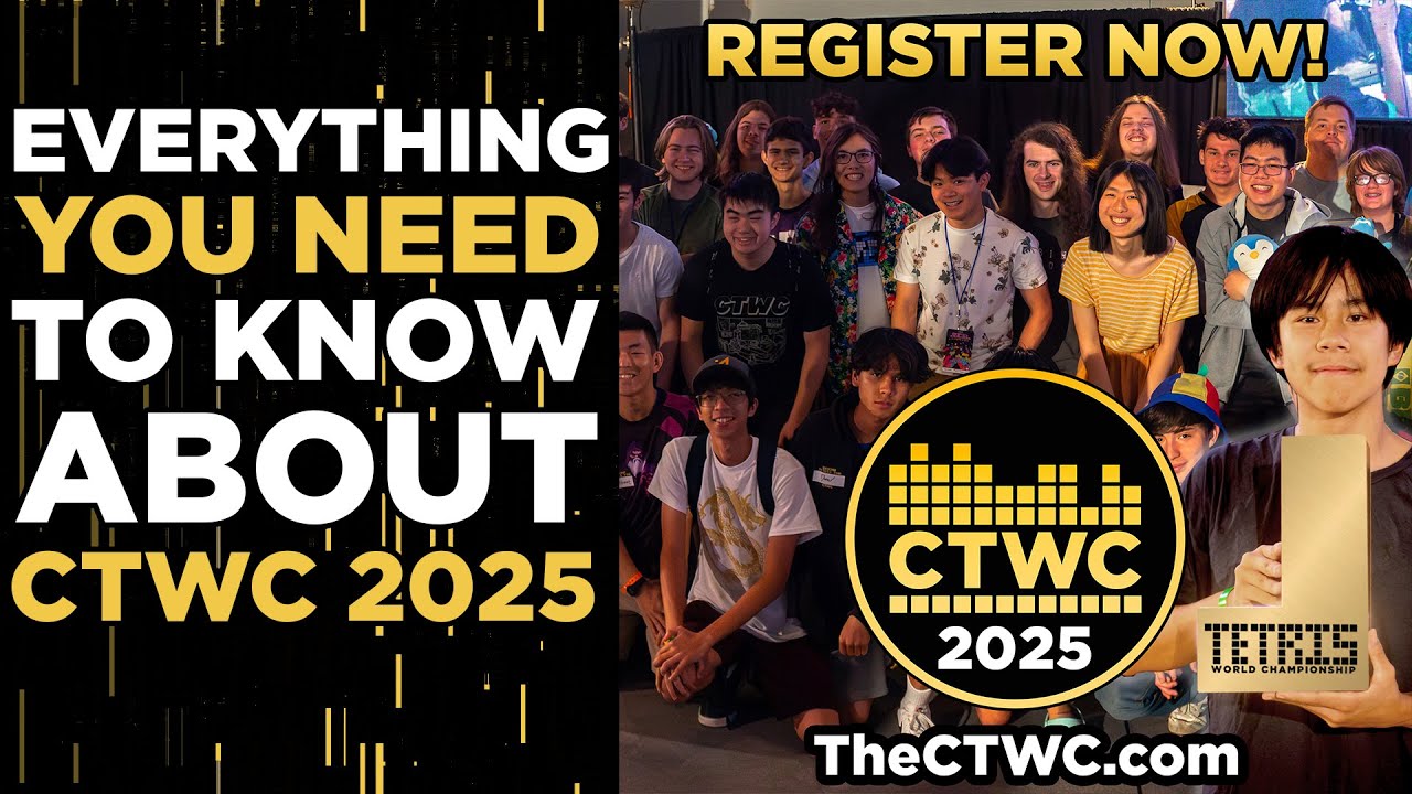 Classic Tetris World Championship 2025 is almost HERE!!! - YouTube