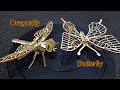 DIY Wooden Insect | Dragonfly &amp; Butterfly | Part 3