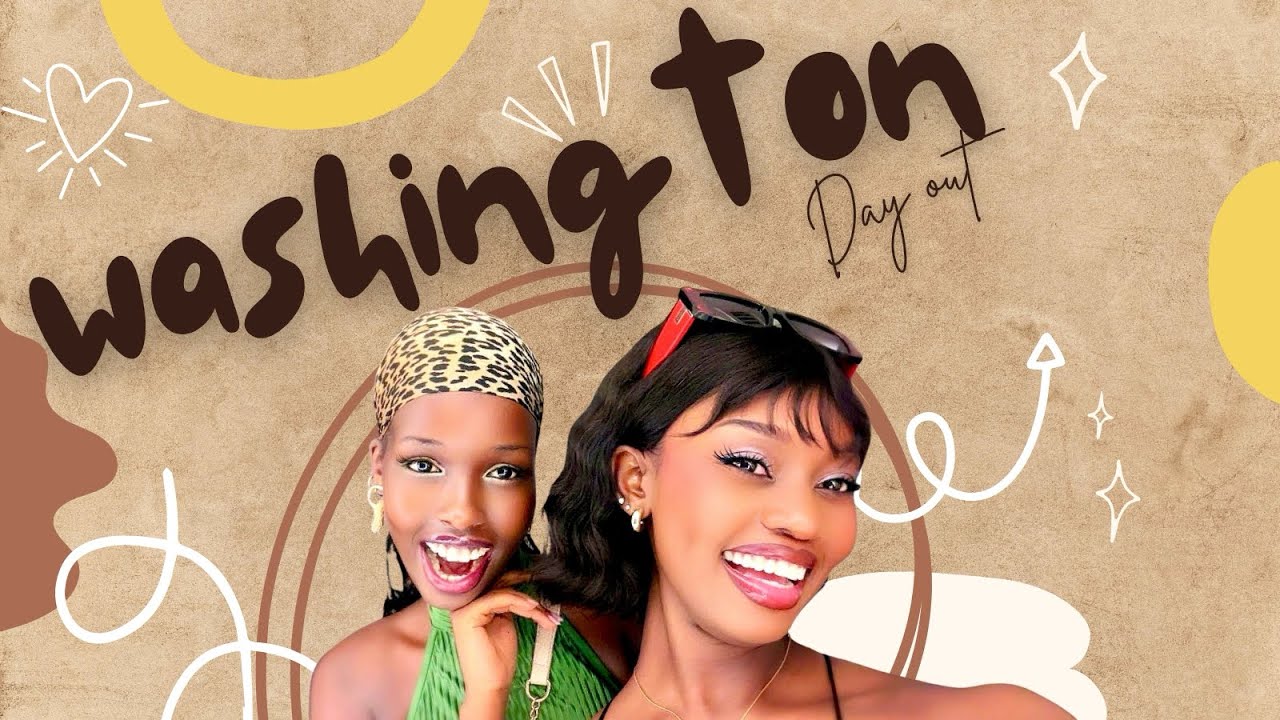 SHORT VLOG:💕💗Good Vibes🍹and Great Company | WASHINGTON DAY❤️🍔🥗