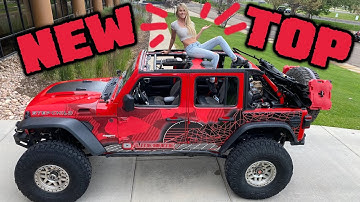 We Install a  TREKTOP ULTRA on our Jeep Wrangler JLU Rubicon!