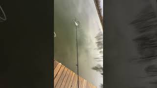 Поймала первую форель в жизни