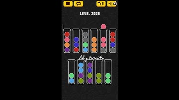 ball sort puzzle level 2036