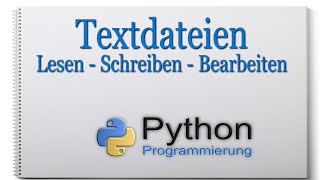 Python Grundlagen [Textdateien append (anhängen)] 023