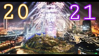 إحتفالات برج خليفة دبي | برأس السنة 2021