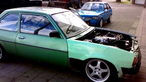 ASCONA B C20LET FIRST START UP!!