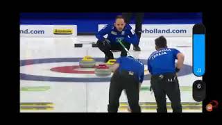 Amos Mosaner curling e bestemmie