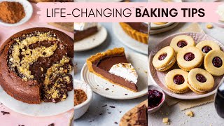 BAKING TIPS  & TRICKS FOR BEGINNERS | TIPS TO MAKE THE PERFECT CAKE | HOW TO BECOME A BETTER BAKER?
