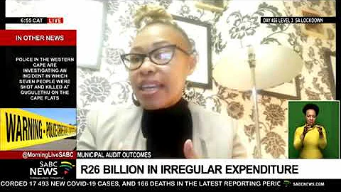 Municipal audit outcomes | R26 billion in irregular expenditure