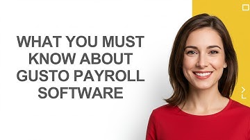 What You Must Know About Gusto Payroll Software - AshleyHowTo