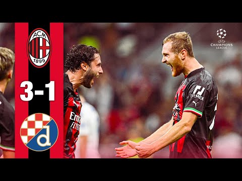 A Champions League win!! | AC Milan 3-1 GNK Dinamo | Highlights