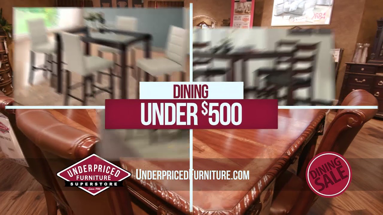 Underpriced Furniture Dining Room Furniture Sale Youtube