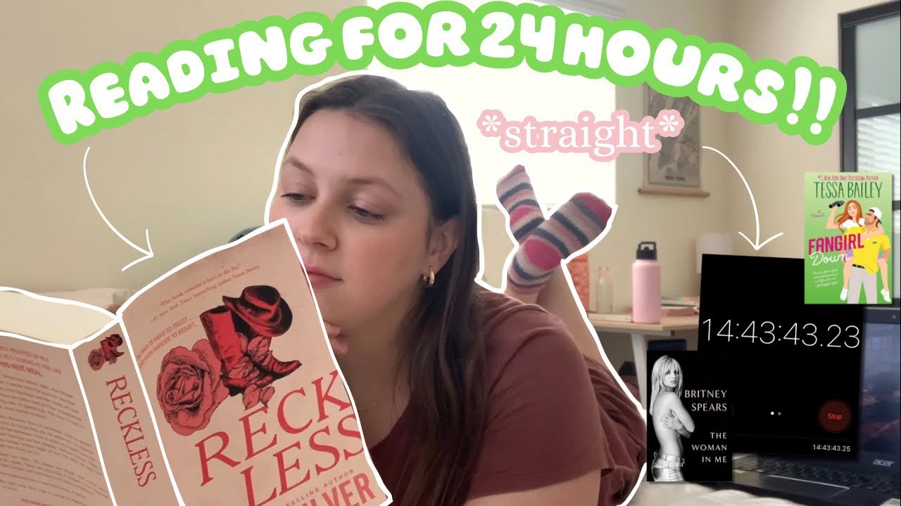 attempting to read for 24 hours straight… - YouTube