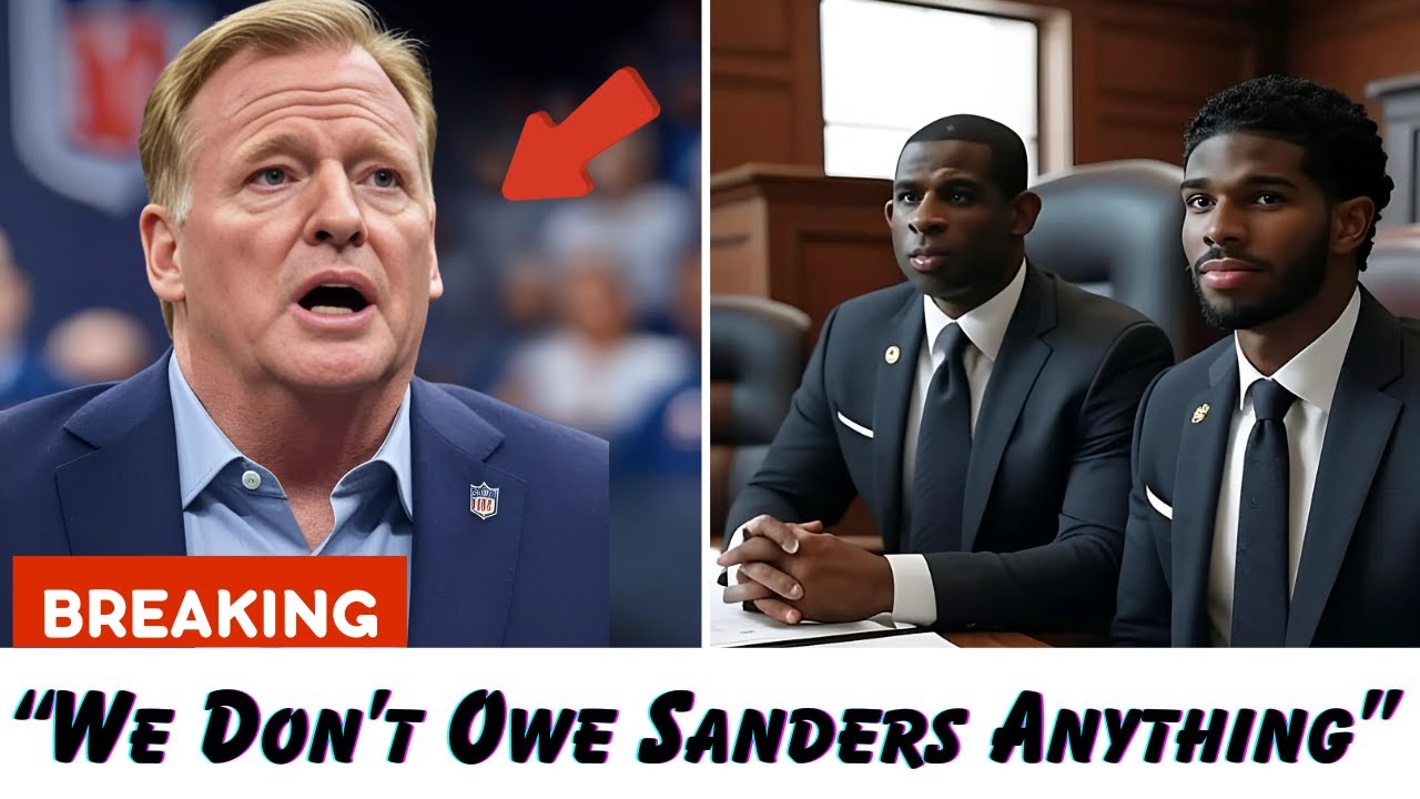 Roger Goodell SNAPS BACK at Sanders $100 Million Lawsuit — ‘The NFL Doesn’t Blackball Talent!