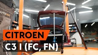 Cum schimbare Set saboti frana de mana CITROËN C3 I (FC_) - video online gratuit