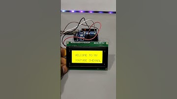 Arduino aur I2C LCD Display Project #trending #shorts #short #youtubeshorts  #the.invention