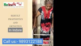 Crow Walker patient Get training in Indore.#indore #life #crow #walker #orthotics #ortho #youtube