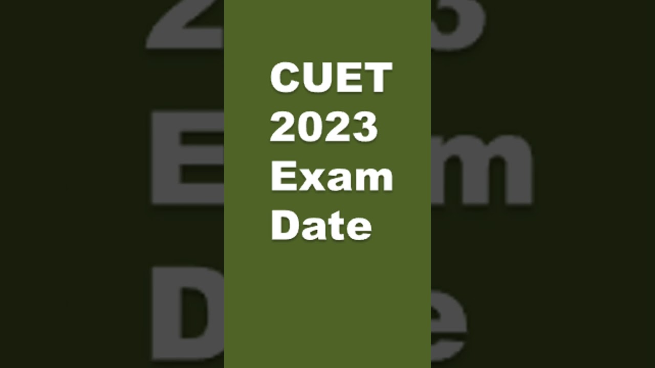 CUET pg 2023 latest update about exam dates | 