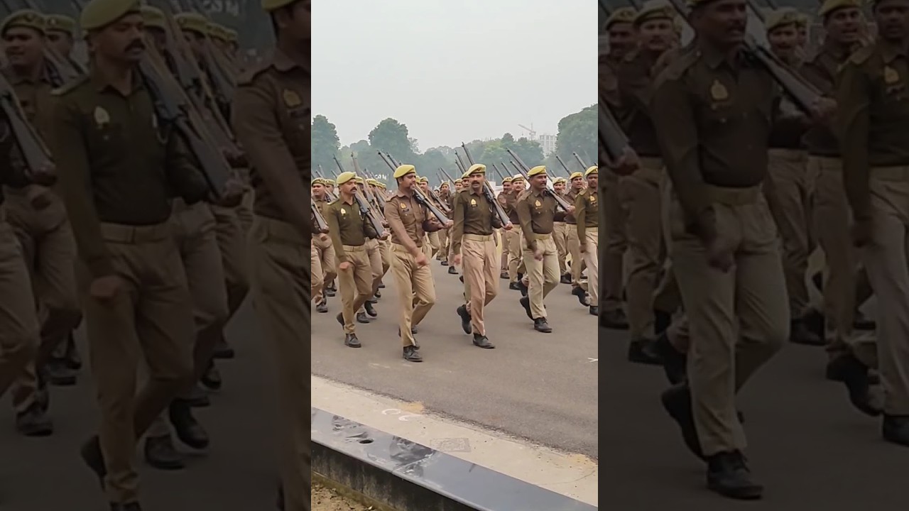 beautiful drill by Indian police 