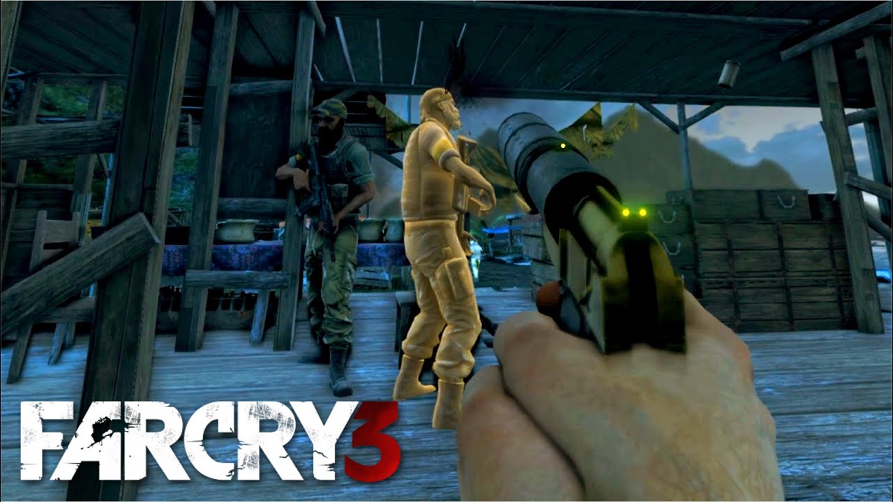 Far Cry 3 Stealth Kills - Lone Wolf Midnight Raid (QHD/60fps)