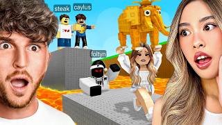 We Stole The Rarest Brainrots In Survive Lava For Brainrots