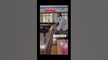Automatic Train Signalling system #train #railway #shortvideo #like #vlog