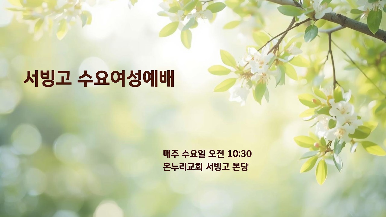 [수요오전여성예배] 하나님 나라의 원리 (마태복음 20:1-16)│박종길 목사│2026.03.04