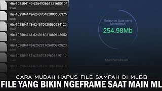 CARA MEMPERKECIL UKURAN MOBILE LEGENDS DENGAN CARA MENGHAPUS FILE TIDAK PENTING/ FILE MENUMPUK DI ML