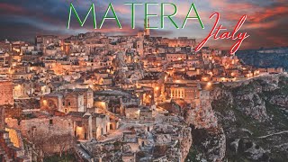 Matera Italy, Beautiful 4K Video, Drone & Walking Tour Of Matera Basilicata