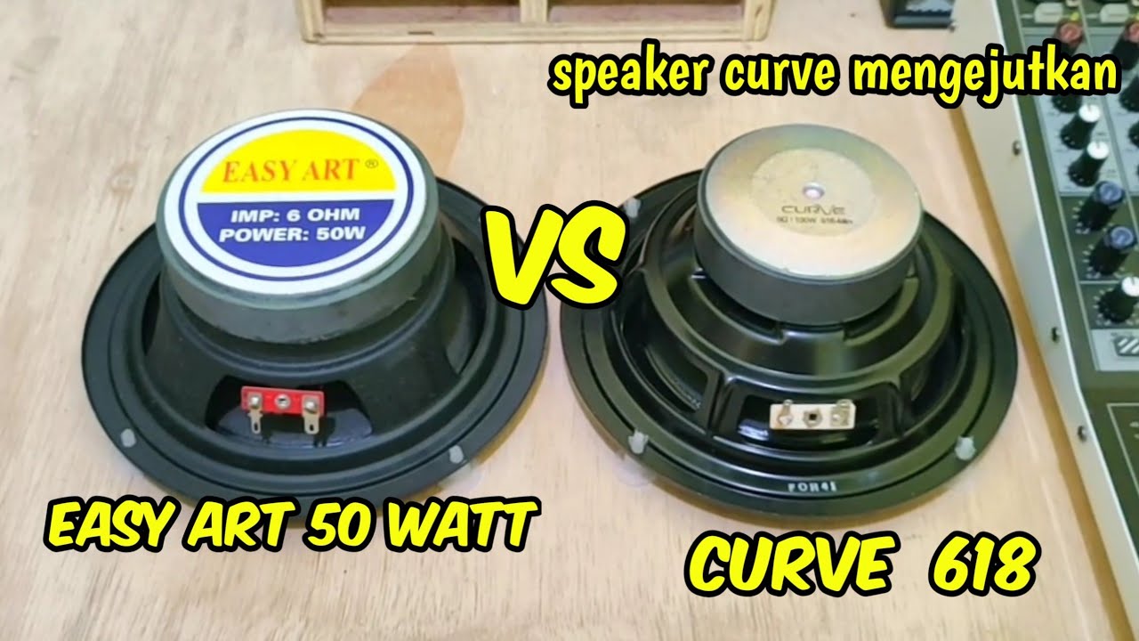 compare speaker easy art 6 inch vs speaker curve 6 inch box miniscoop power class d