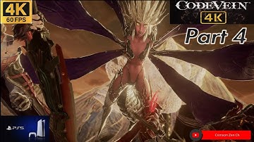 [4k ULTRA HD] Code Vein PS5 Gameplay Walkthrough Part 4 FULL GAME - No Commentary Playthrough