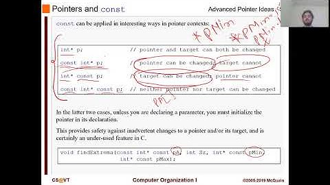 CS2505 - Week 4 - C: Advanced Pointer Topics and Pointer casts