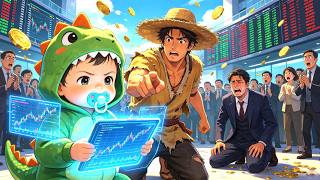 5-Yuan Baby At Exchange Makes 1m In 3 Mins! Reborn Stock God Crushes Foes, Richest.