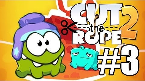 Cut the Rope 2 Gameplay Walkthrough Part 3 - Junkyard 3 Stars - iOS / Android iPad iPhone iPod
