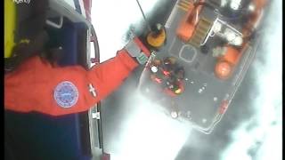 Fisherman airlifted to hospital after vessel catches fire off Lands End