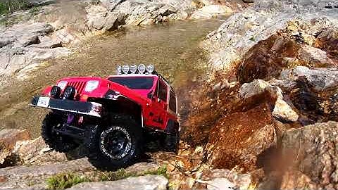 Jeep Wrangler YJ MST CFX 4x4 OffRoad Driving
