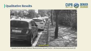 Qualitative Results- A Bit is All You Need!Efficient Video Capture via Single Bit Imaging, CVPR 2026