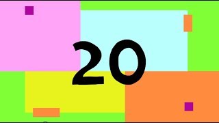 Countdown Timer 20  sec with Sound effects and Time up | no copyright