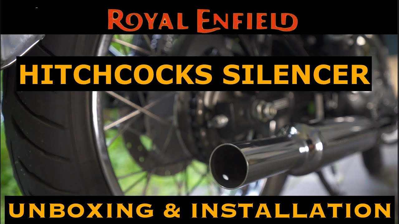 Royal Enfield Classic 500| Hitchcocks Silencer - Unboxing & Installation| 로얄엔필드 클래식500 배기음