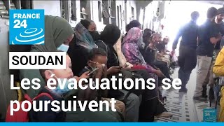 Affrontements au Soudan : les évacuations se poursuivent • FRANCE 24