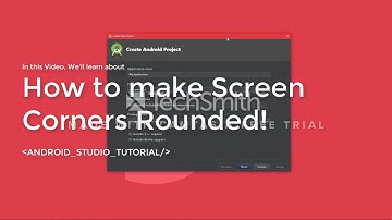 Rounded Corners Android Studio App Tutorial