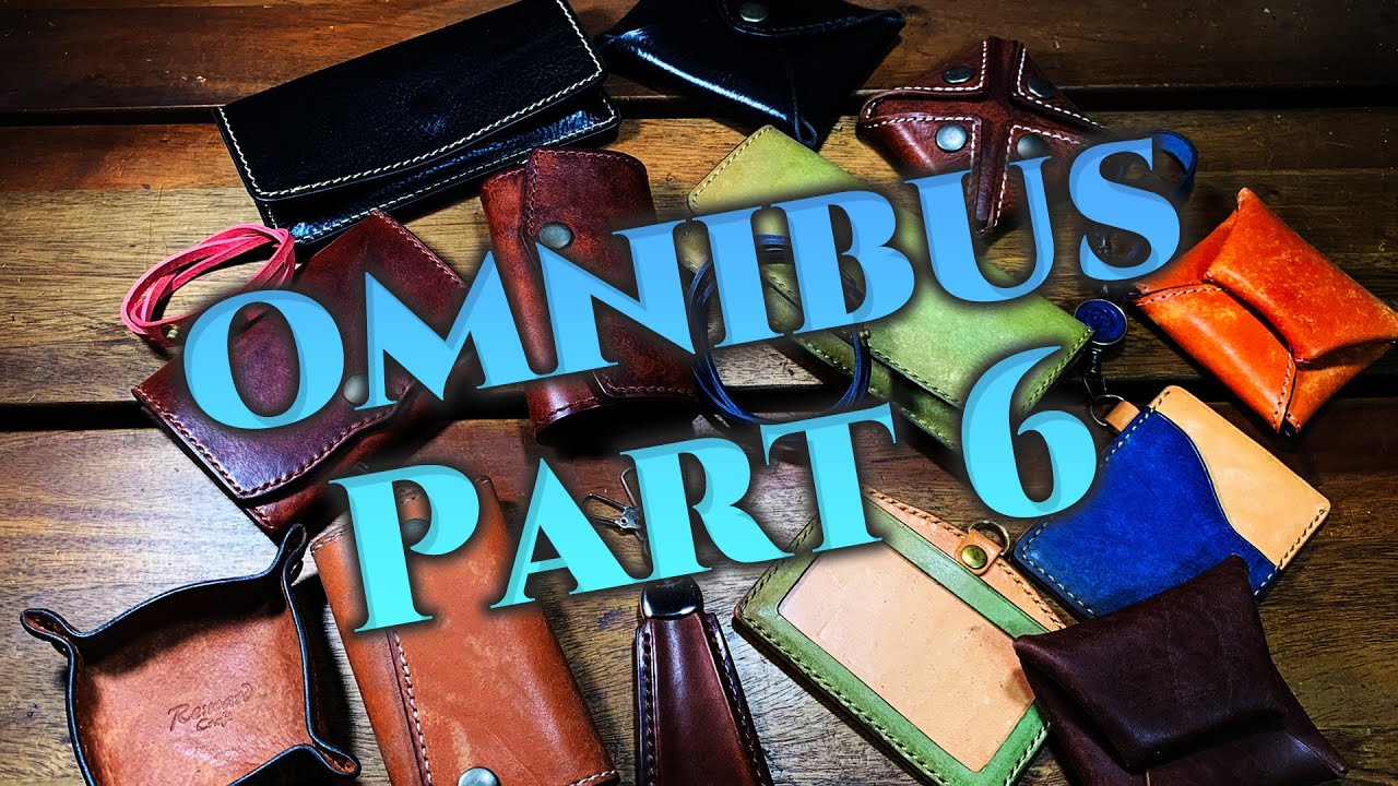 総集編 Part6】レザークラフト DIY 型紙 | 作業中などの流し見にどうぞ