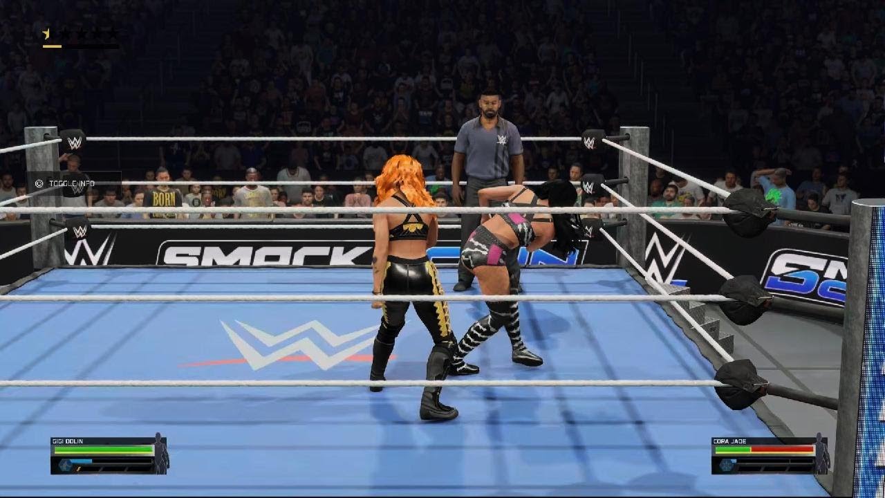 Gigi Dolin vs Cora Jade royal rumble qual