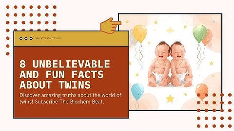 8 Unbelievable Facts About Twins That Will Blow Your Mind! 👯‍♂️🤯.