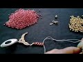 small beads mangalsutra type haram making at home