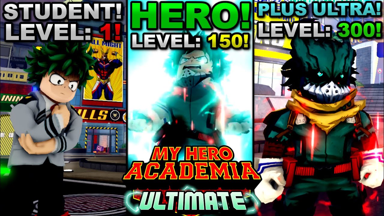 Becoming Deku (One for all) In Roblox My Hero Academia Ultimate... Here's What Happened!