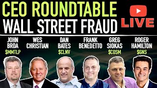 CEO Roundtable: Wall Street Fraud, Mar 2nd, 12.30pm EST