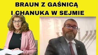 Dr Ewa Kurek O Grzegorzu Braunie I Obrzędzie Chanuki W Sejmie