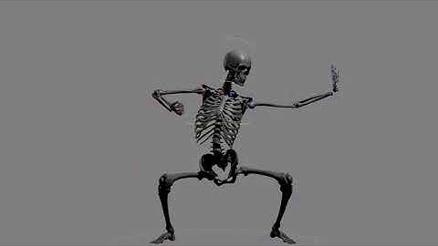 Rigged Skeleton demo